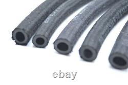 Braided Rubber Fuel Hose Pipe Tube Vacuum Petrol Unleaded Diesel Oil Breather