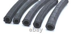 Braided Rubber Fuel Hose Pipe Tube Vacuum Petrol Unleaded Diesel Oil Breather