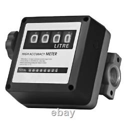 Commercial Electric Fuel Transfer Pump Meter 550W For Oil Fuel Diesel +Nozzle
