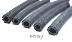 Cotton Braided Rubber Fuel Hose Pipe Vacuum Line Unleaded Petrol Diesel Oil E10