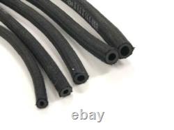 Cotton Braided Rubber Fuel Hose Pipe Vacuum Line Unleaded Petrol Diesel Oil E10