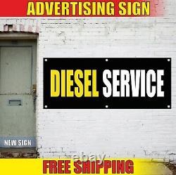 DIESEL SERVICE Banner Advertising Vinyl Sign Flag repair engine fuel solar oil