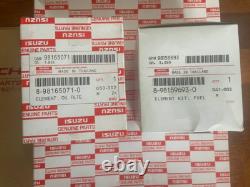 DMAX, MUX, BT50 4JJ3 3.0 Diesel Genuine Service Kit /Air AC Oil Fuel Filters