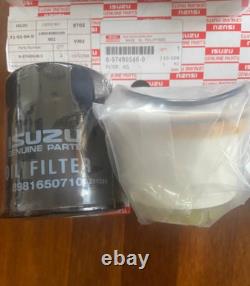 DMAX, MUX, BT50 4JJ3 3.0 Diesel Genuine Service Kit /Air AC Oil Fuel Filters