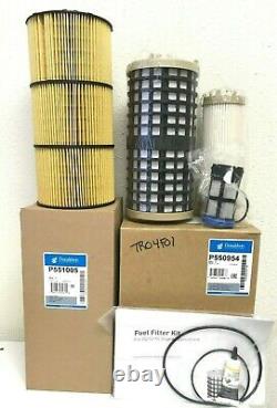 Detroit DD13 /DD15/ DD16 Filter Kit- Oil & 3 Fuel Filter Kit Donaldson Cascadia