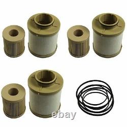 Diesel Fuel & Oil Filter Replacement 3 of Each FL2016 FD4616 For Ford 6.0L Turbo