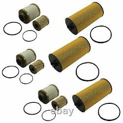 Diesel Fuel & Oil Filter Replacement 3 of Each For Ford Turbo 6.0L FL2016 FD4616