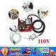 Diesel Fuel Oil Pump Dispenser Fuel Transfer Pump Station+Manual Nozzle 60L/Min