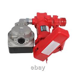 Diesel Gasoline Fuel Transfer Pump 20GPM 12V withOil Meter For Gas Diesel Kerosene
