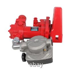 Diesel Gasoline Fuel Transfer Pump 20GPM 12V withOil Meter For Gas Diesel Kerosene