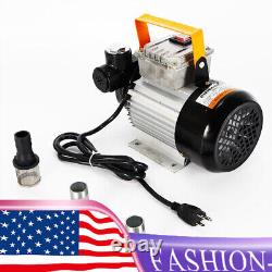 Diesel Oil Fuel Fluid Extractor AC 110V Electric Transfer Pump Self Priming NEW