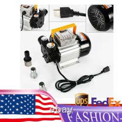 Diesel Oil Fuel Fluid Extractor AC 110V Electric Transfer Pump Self Priming NEW