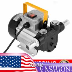 Diesel Oil Fuel Fluid Extractor AC 110V Electric Transfer Pump Self Priming NEW
