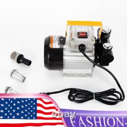 Diesel Oil Fuel Fluid Extractor AC 110V Electric Transfer Pump Self Priming NEW