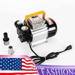 Diesel Oil Fuel Fluid Extractor AC 110V Electric Transfer Pump Self Priming NEW