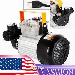 Diesel Oil Fuel Fluid Extractor AC 110V Electric Transfer Pump Self Priming NEW