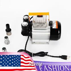 Diesel Oil Fuel Fluid Extractor AC 110V Electric Transfer Pump Self Priming NEW