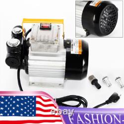 Diesel Oil Fuel Fluid Extractor AC 110V Electric Transfer Pump Self Priming NEW