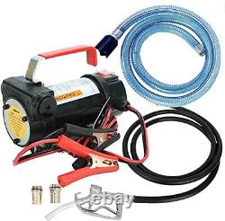 Diesel Oil Fuel Transfer Pump Kit 12V DC 11GPM Electric Self-Priming Fuel Pum