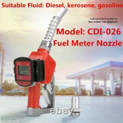 Digital Fuel Oil Diesel Kerosene Gasoline Nozzle Gun with Flow Meter SH
