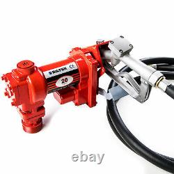 Electric 12V DC Fuel Transfer Pump Diesel Kerosene Oil Commercial Auto Portable