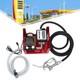 Electric Diesel Oil Fuel Transfer Pump Kit Electric Self-Priming with Hoses&Nozzle