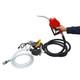 Electric Diesel Oil Fuel Transfer Pump Self-Priming Pume with Hose Nozzle Kit