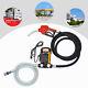 Electric Diesel Oil Fuel Transfer Pump Self-Priming Pume with Hose Nozzle Kit 110V