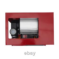 Electric Diesel Oil Fuel Transfer Pump With Flow Meter Hose & Nozzle 110v 2800rpm