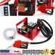 Electric Fuel Oil Diesel Transfer Pump Big Flow Rate With Fuel Meter Nozzle 175W