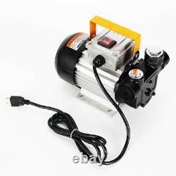 Electric Fuel Oil Diesel Transfer Pump Kit Self Priming Oil Pump 60L/Min 16 GPM