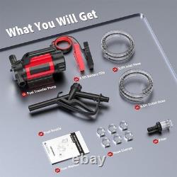 Electric Fuel Transfer Pump 12V 13GPM Diesel Kerosene Diesel Transformer Kit