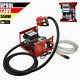 Electric Fuel Transfer Pump Diesel Oil Commercial Auto with Hoses & Fuel Nozzle