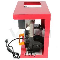 Electric Gas Transfer Pump 155W Oil Fuel Diesel Withmeter Gallon Diesel Automatic