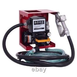 Electric Gas Transfer Pump with Nozzle Suitable For Oil Fuel Diesel