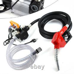 Electric Self-priming Diesel Oil Pump Gas Station Filling Extracting Suction Pum