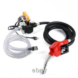 Electric Self-priming Diesel Oil Pump Gas Station Filling Extracting Suction Pum