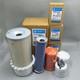Filter Kit For Bobcat T140 T180 T190 Skid Steer Oil Fuel Diesel Air Inner