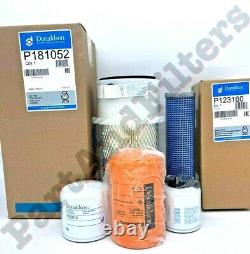 Filter Kit For Bobcat T140 T180 T190 Skid Steer Oil Fuel Diesel Air Inner