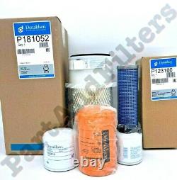 Filter Kit For Bobcat T140 T180 T190 Skid Steer Oil Fuel Diesel Air Inner