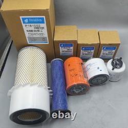 Filter Kit For Bobcat T140 T180 T190 Skid Steer Oil Fuel Diesel Air Inner