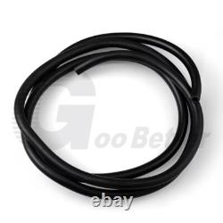 Fluorine Rubber Tube Fuel Petrol Diesel Oil Line Hose Pipe Tubing Black 2mm-32mm