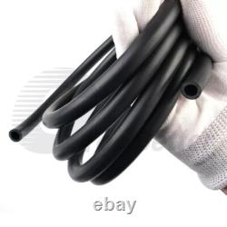 Fluorine Rubber Tube Fuel Petrol Diesel Oil Line Hose Pipe Tubing Black 2mm-32mm