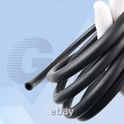 Fluorine Rubber Tube Fuel Petrol Diesel Oil Line Hose Pipe Tubing Black 2mm-32mm
