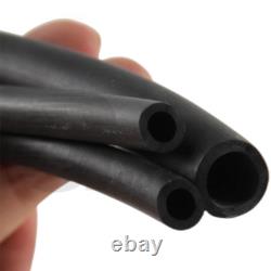 Fluorine Rubber Tube Fuel Petrol Diesel Oil Line Hose Pipe Tubing Black 2mm-32mm