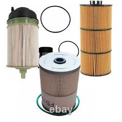 For Detroit Diesel DDE A0000903651 A4700903151 A4721800509 Oil Fuel Filter Kit