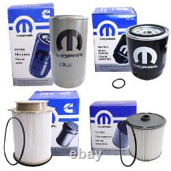 For Mopar Oil Fuel Filter Kit for 2013-18 RAM 2500 3500 4500 5500 6.7L DIESEL