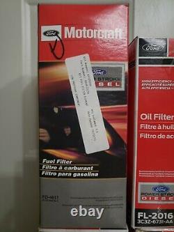 Ford 6.4 Diesel, 1- Fuel Filter, 3- Oil Filters, 2-Oil Filter Caps