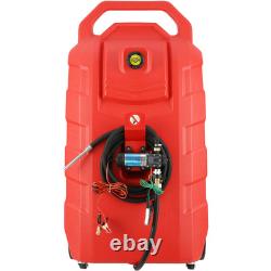 Fuel Caddy 32 Gallon Portable Diesel Tank On-Wheels Automatic 12V DC Pump