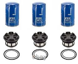Fuel Filter + Oil Filters for 99-03 E350 F250 F350 SUPER 7.3L Diesel Turbo